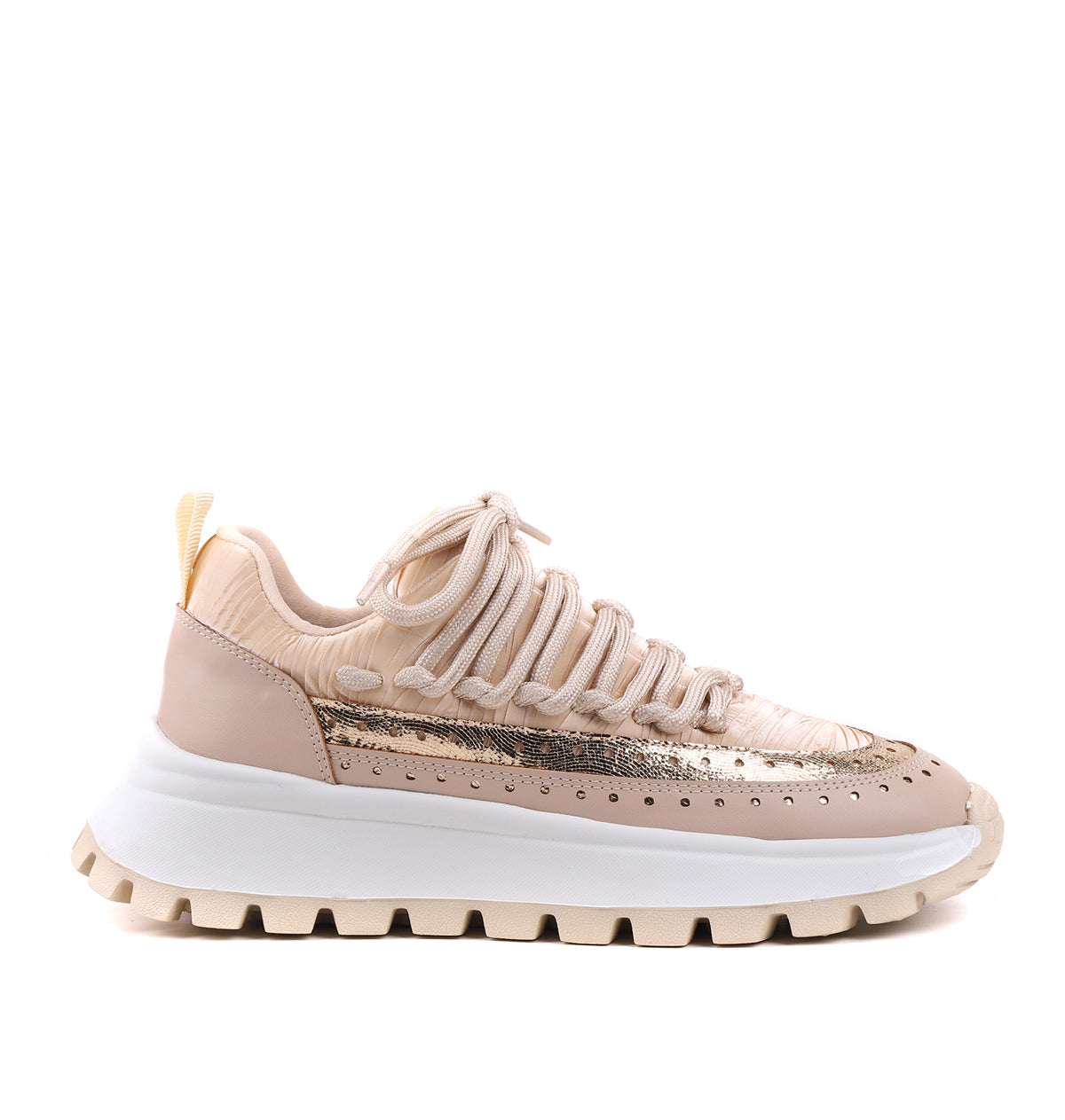 STATO Regina kalın taban kadın sneaker bej