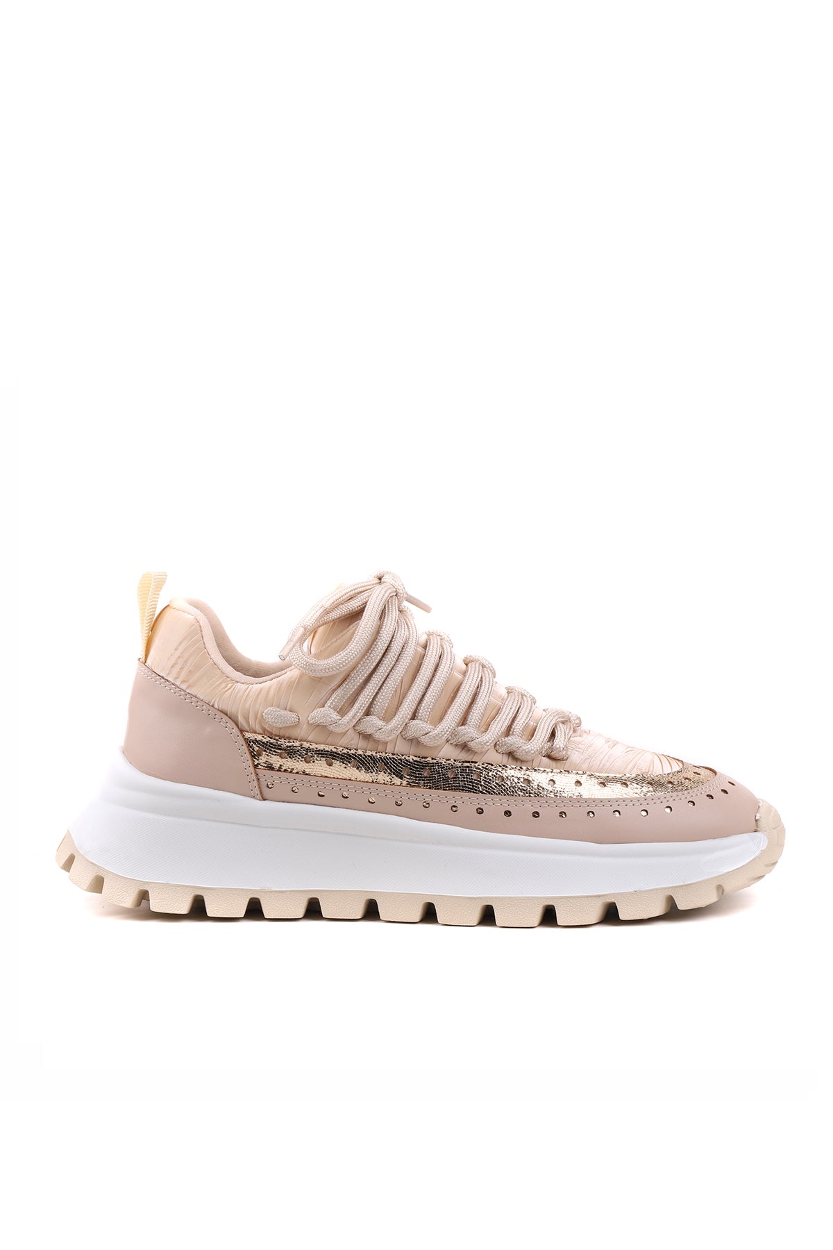 STATO Regina kalın taban kadın sneaker bej