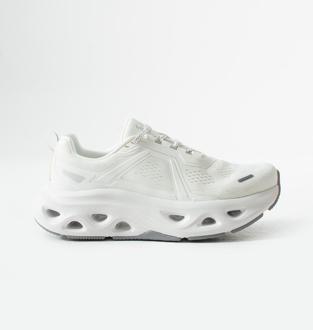STATO hafif örgü triko kadın sneaker beyaz
