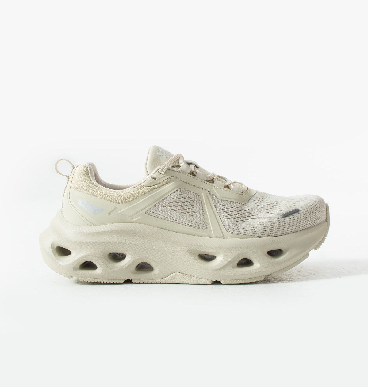 STATO hafif örgü triko kadın sneaker bej