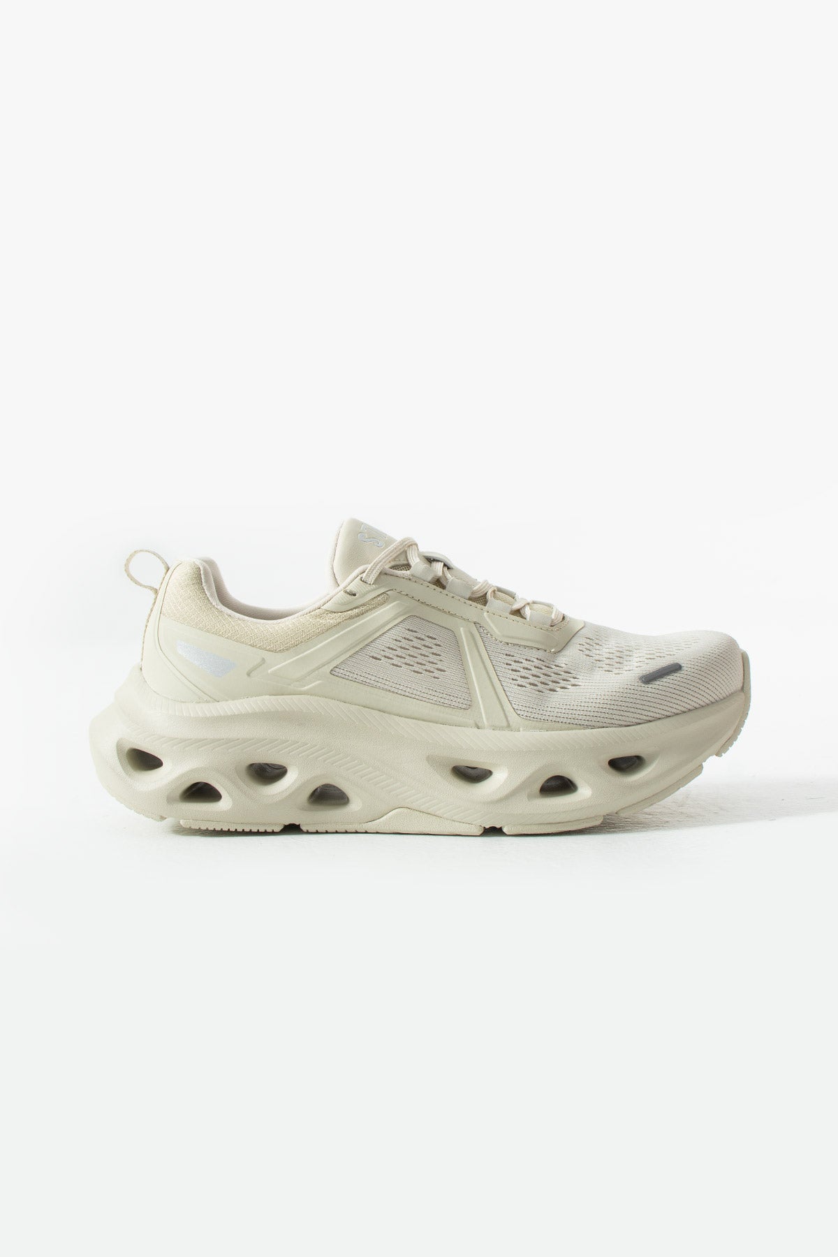 STATO hafif örgü triko kadın sneaker bej