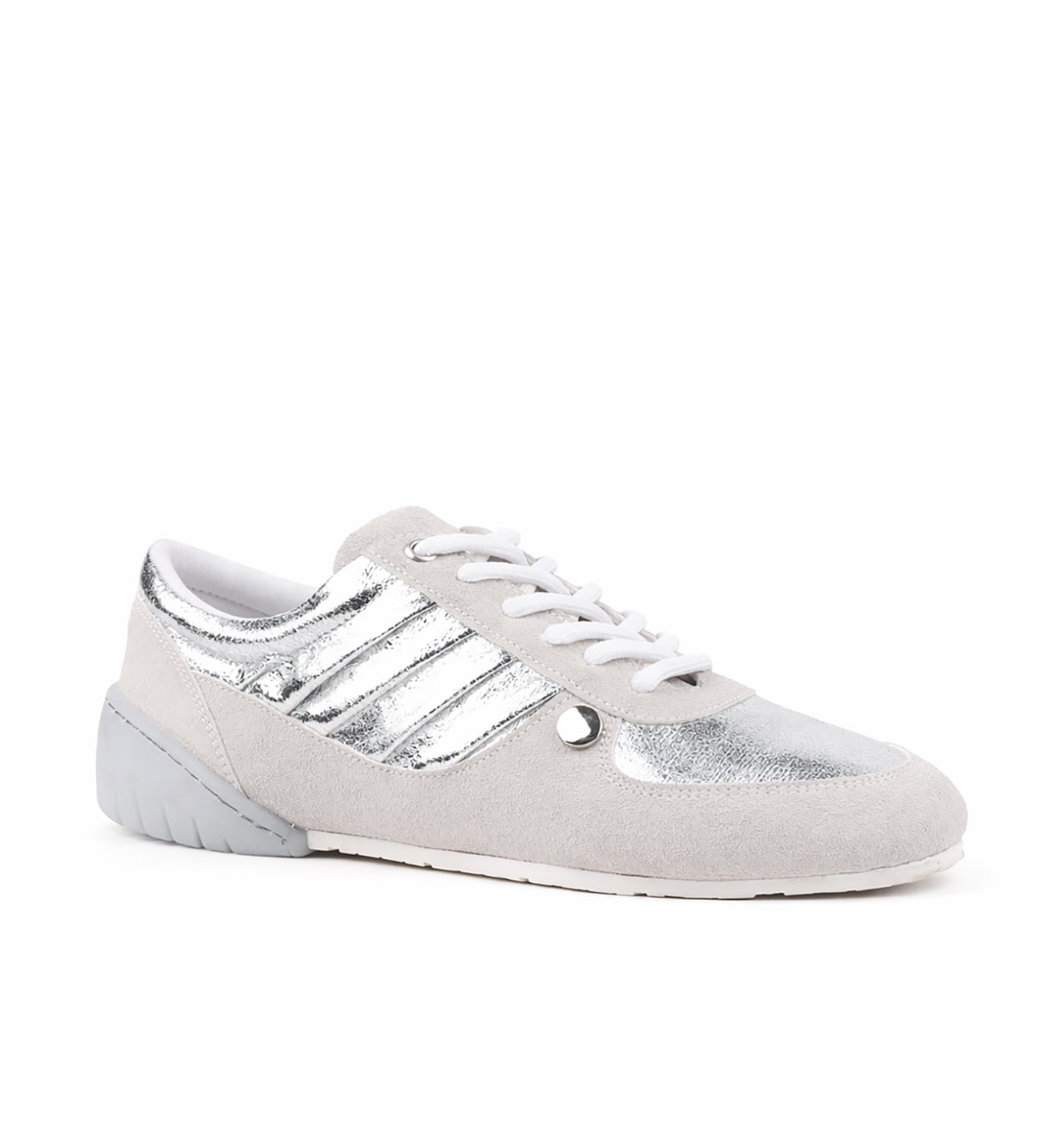STATO Frame bağcıklı spor kadın sneaker gümüş