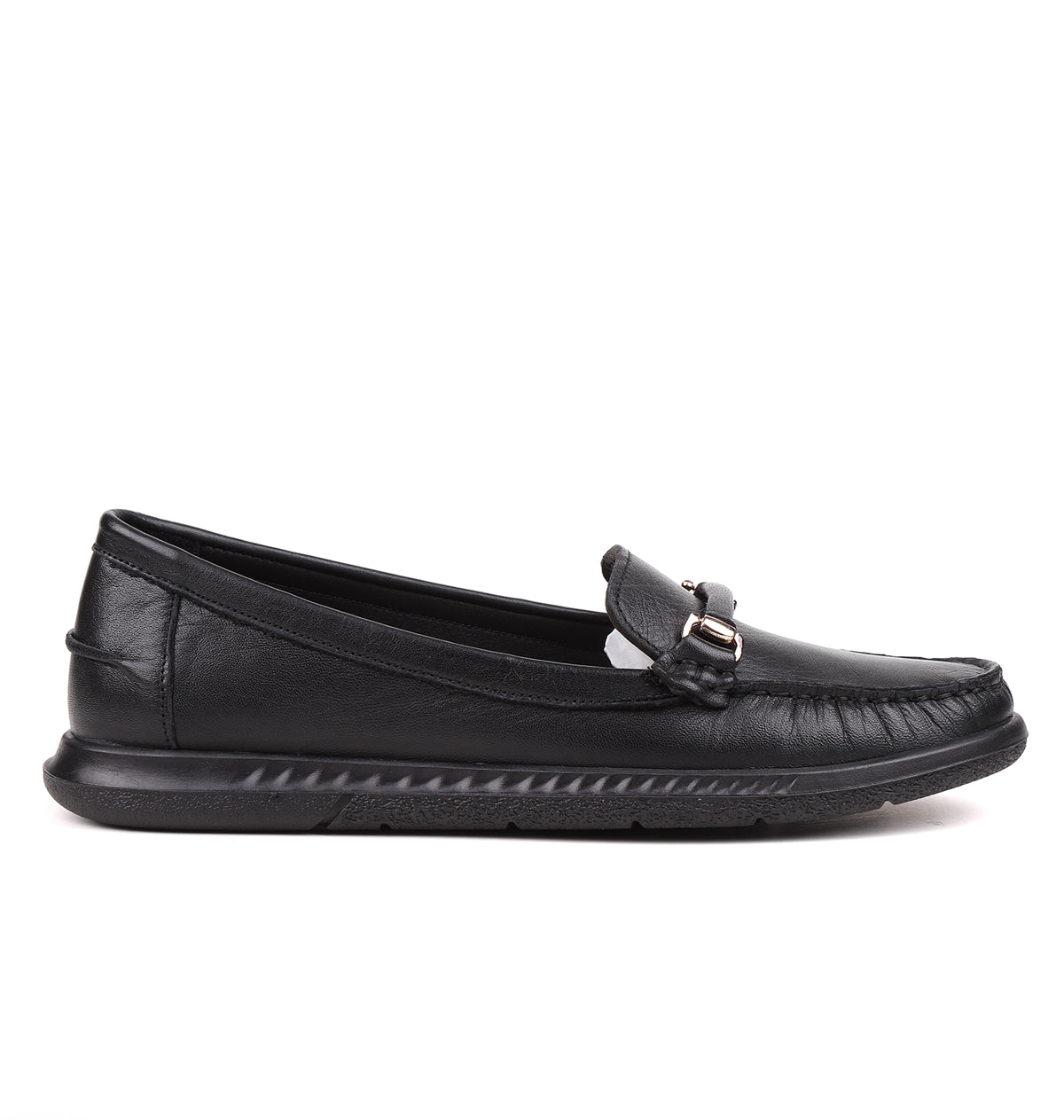 STATO Seal soft comfort kadın loafer siyah
