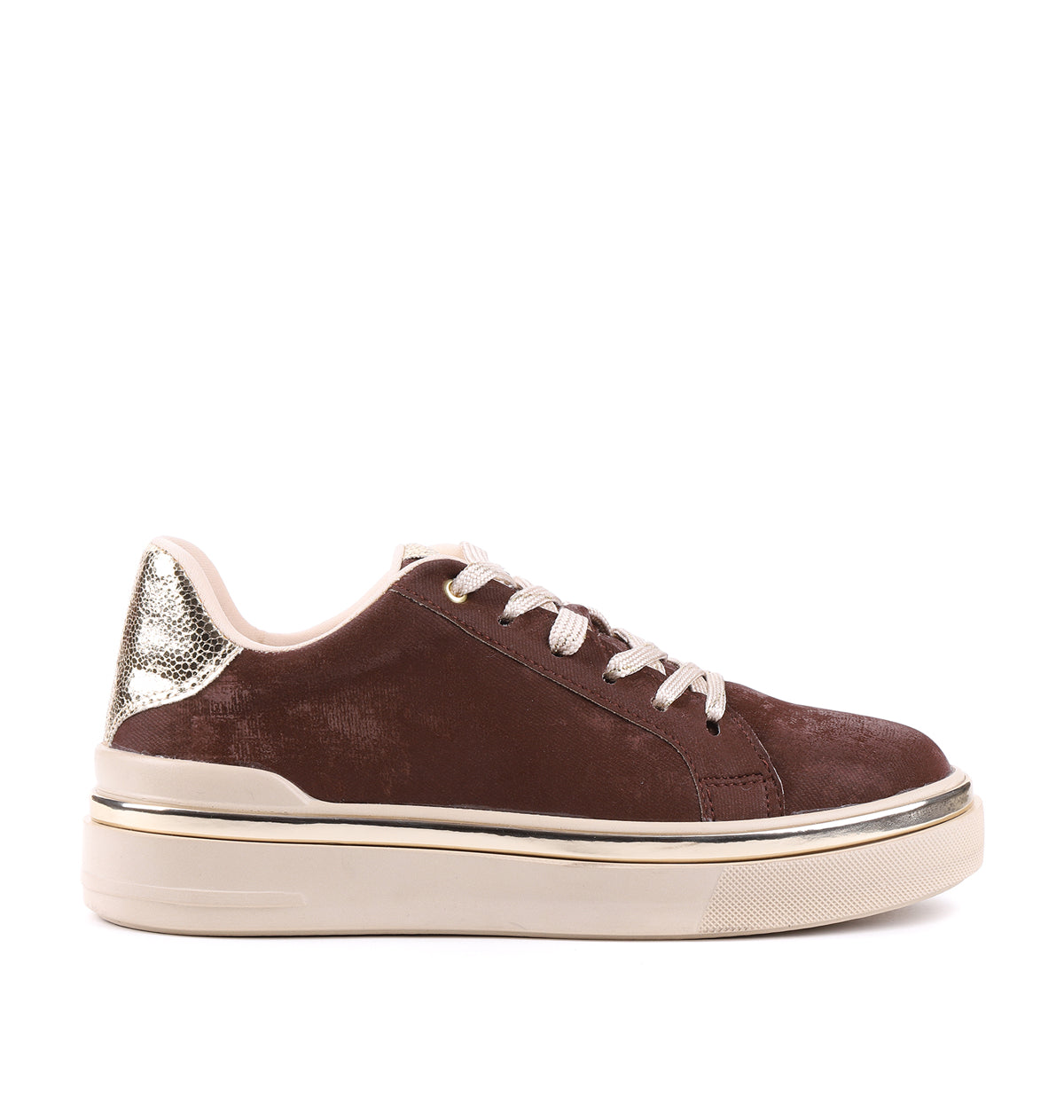 STATO Sorel platform kalın taban kadın sneaker kahve