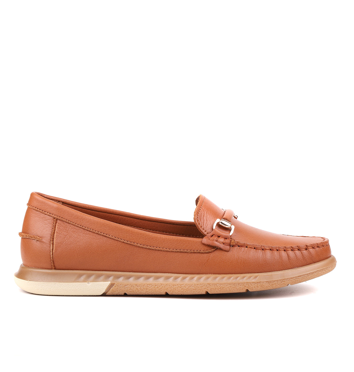 STATO Seal soft comfort kadın loafer taba