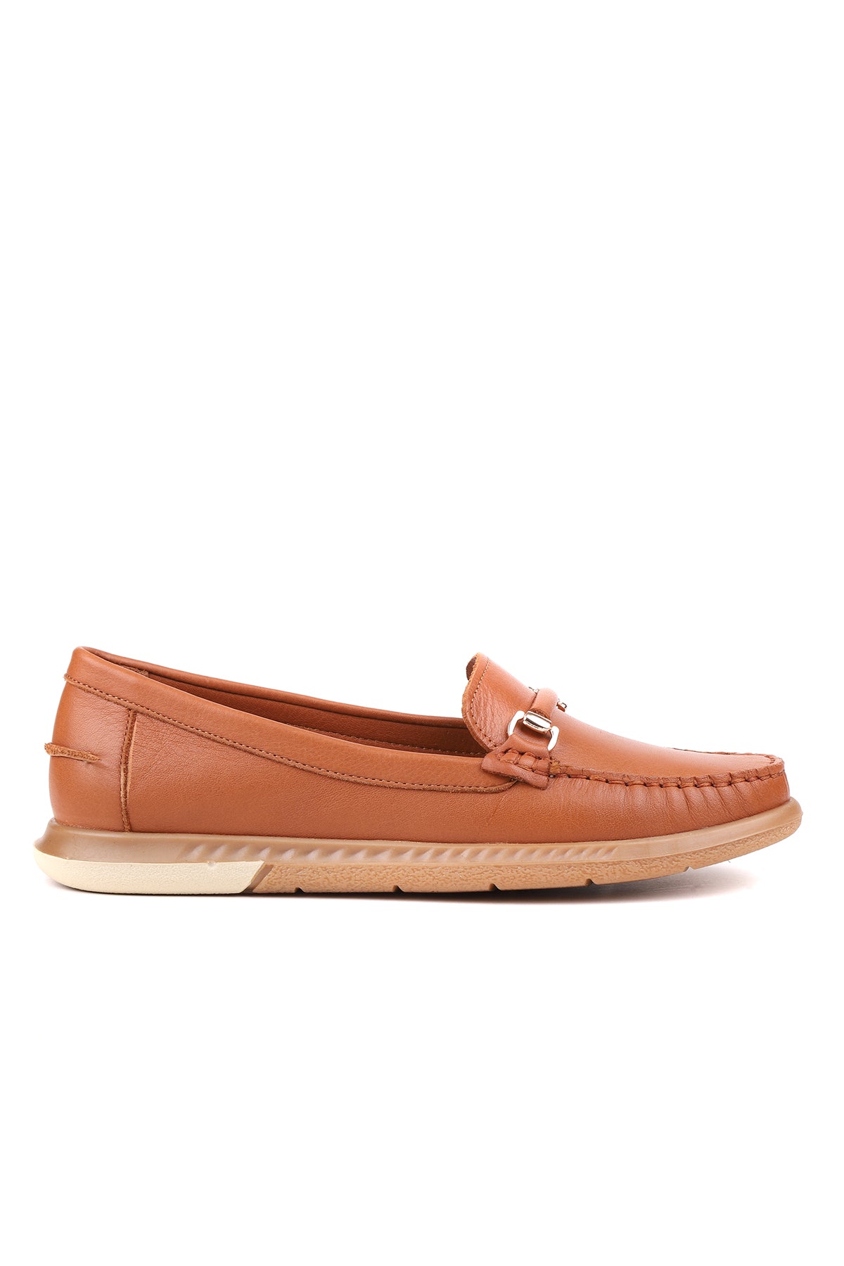 STATO Seal soft comfort kadın loafer taba