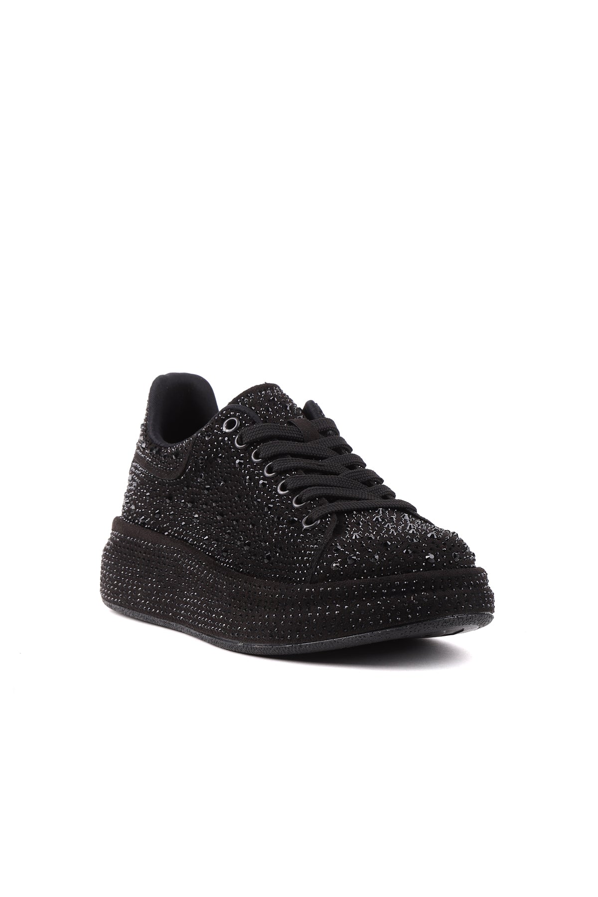 Lessa siyah kadın sneaker detay görünüm