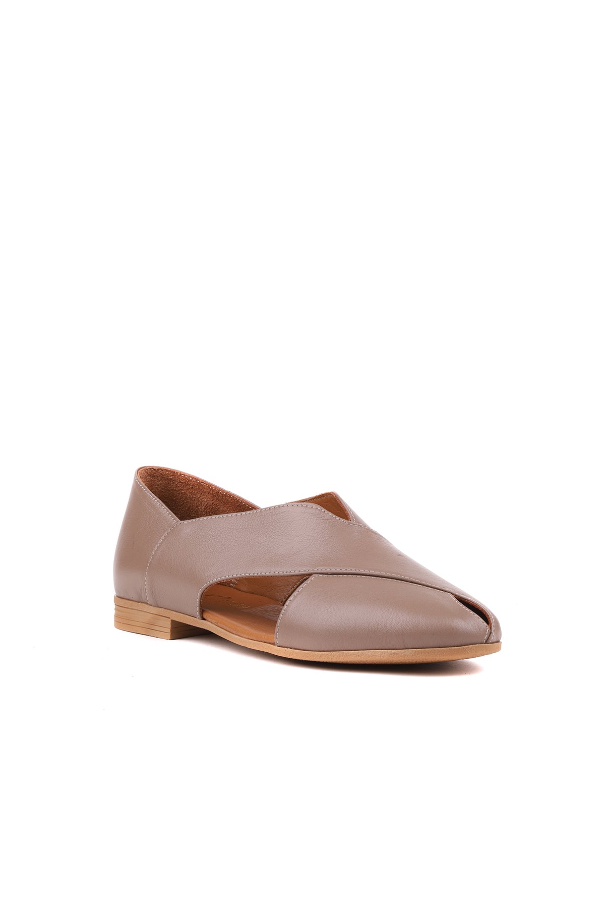Vizon cilt kadın loafer – STATO Cavel