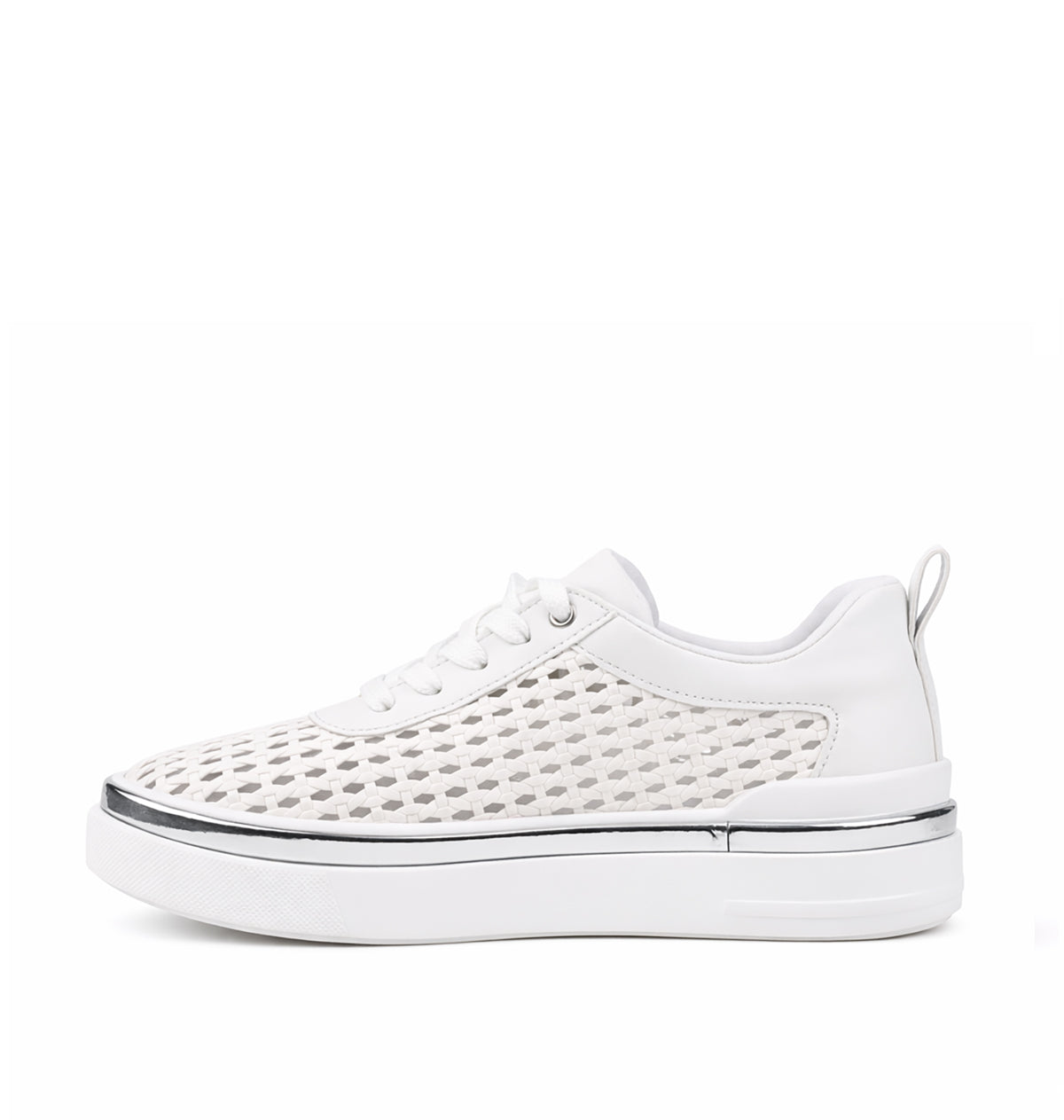 STATO Vale örgü detaylı kadın sneaker beyaz