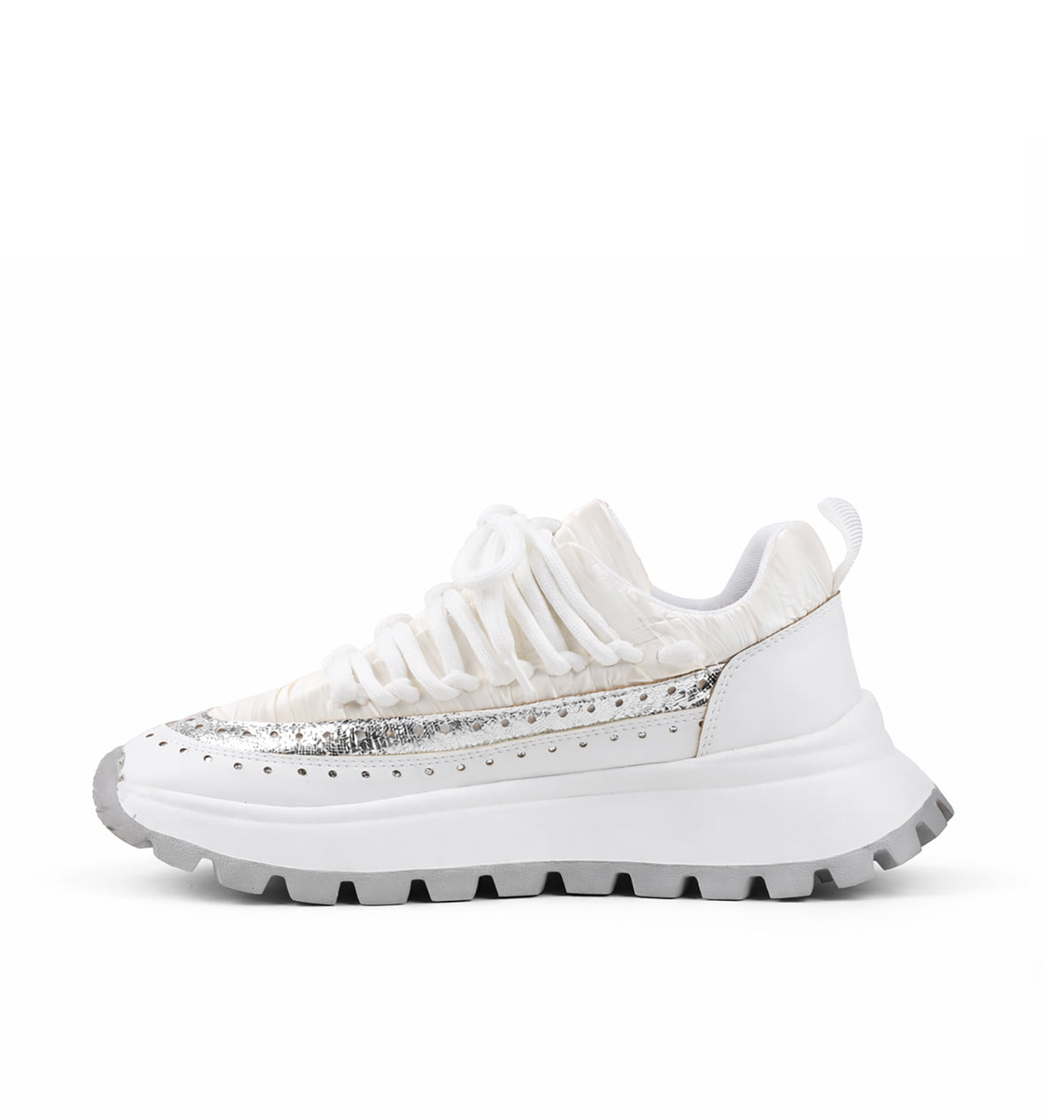 STATO Regina kalın taban kadın sneaker beyaz