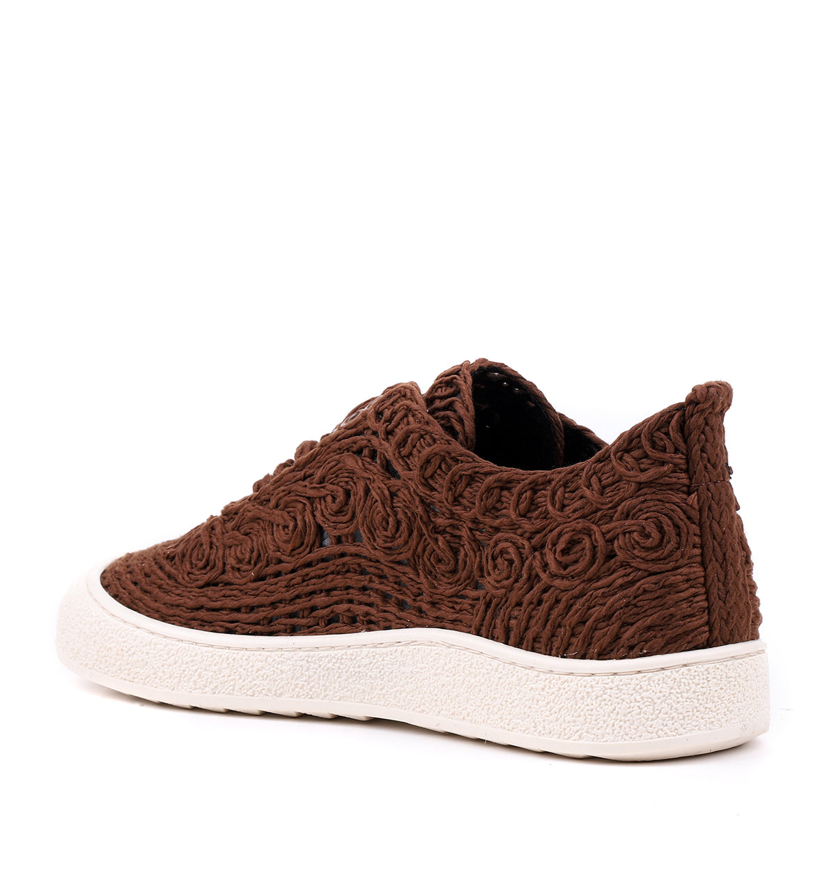 STATO Cloud pamuk örgü kadın sneaker kahve