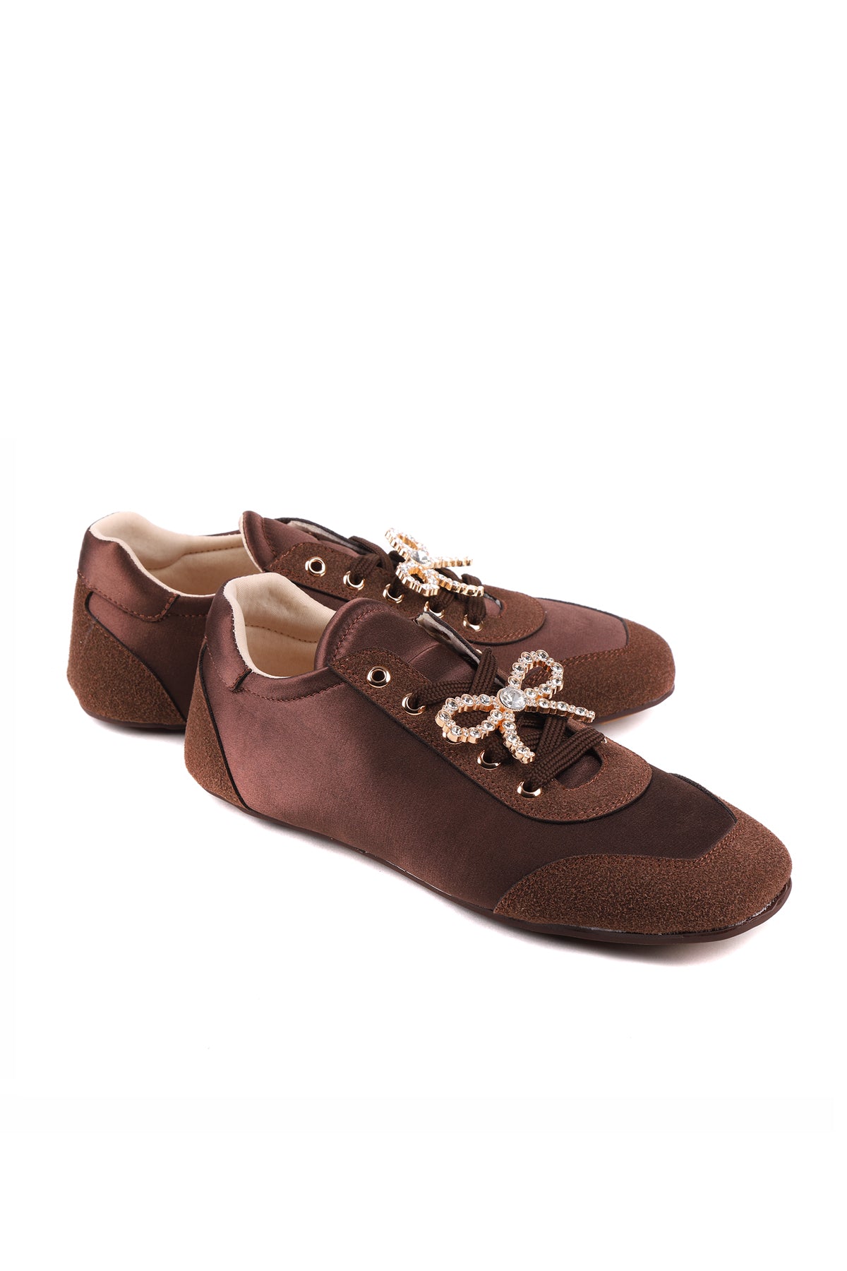 Kahve kadın sneaker – STATO Lufin