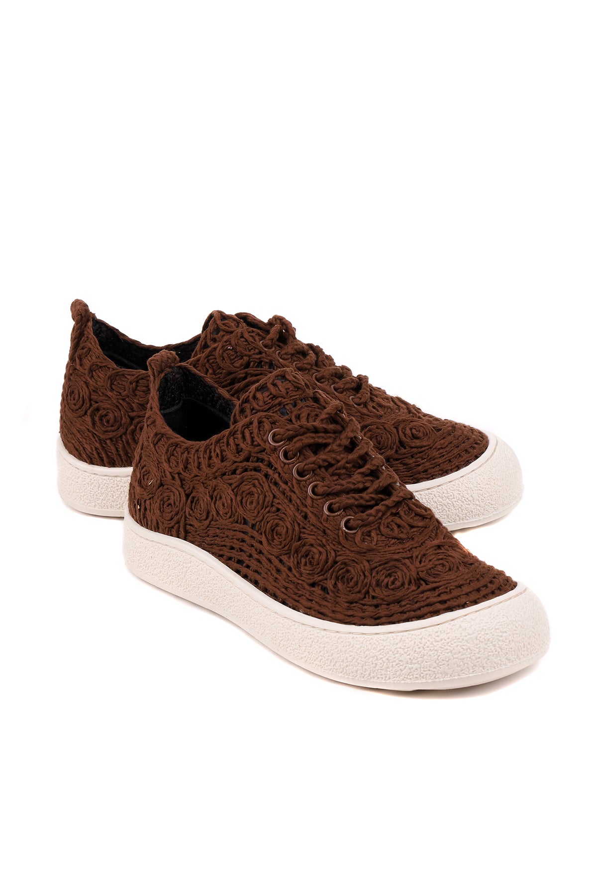 Stato Cloud Pamuk Örgü Hafif Kadın Sneaker – Nefes Alan Yazlık Tasarım