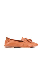 Taba kadın loafer STATO Zurich yakın çekim