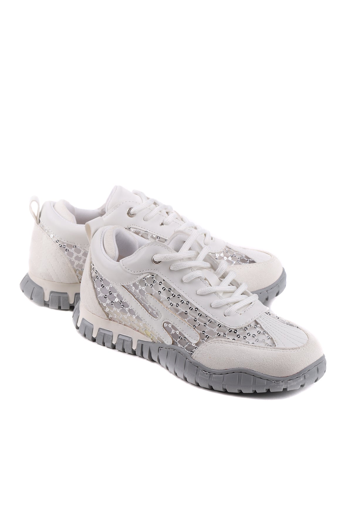 Stato Scarlet Nefes Alan File Detaylı Hafif Günlük Kadın Sneaker Ayakkabı