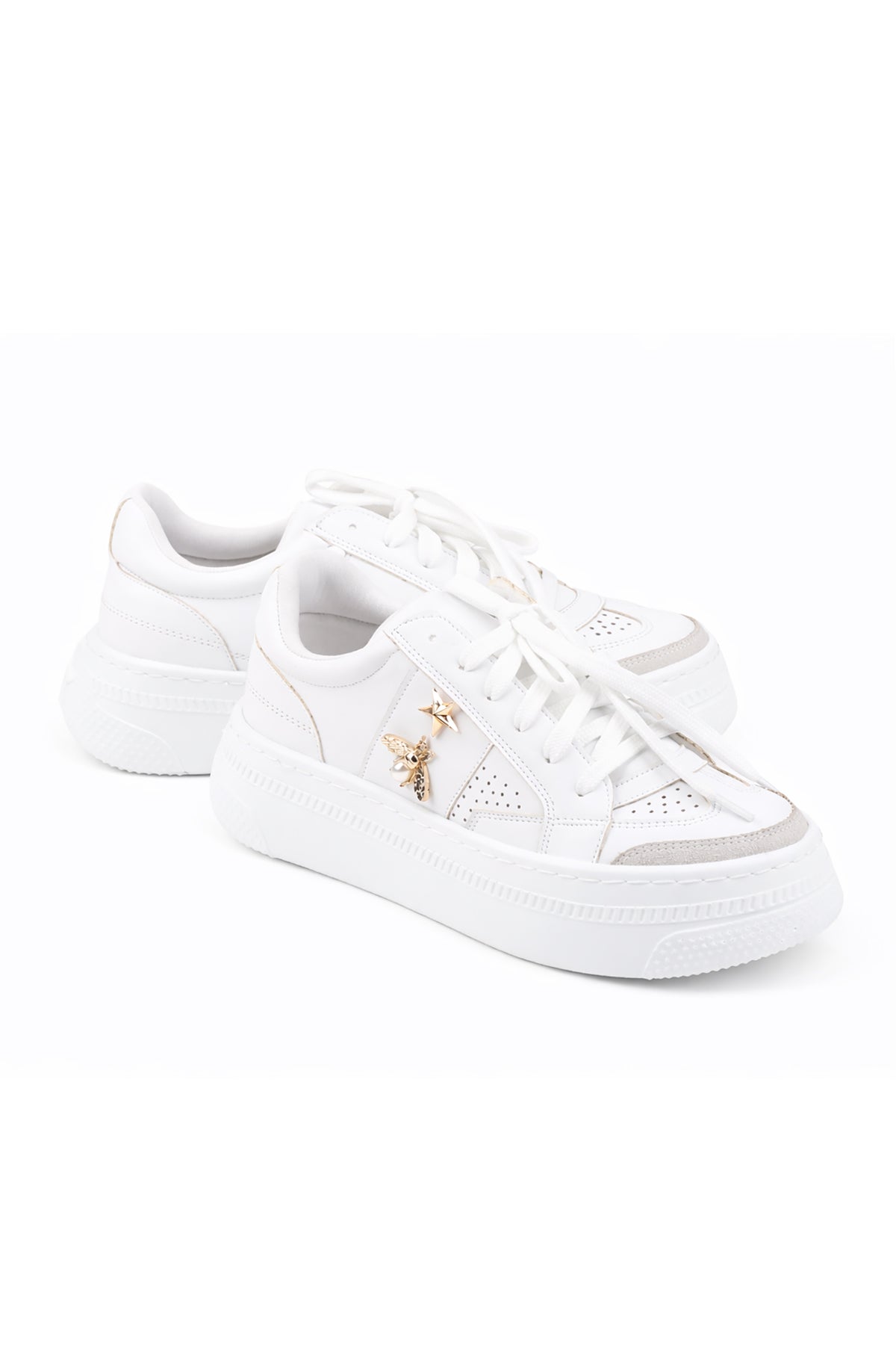 Stato Core Kadın Sneaker Su Geçirmez Kalın Tabanlı Günlük Ayakkabı