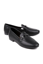 Siyah cilt kadın loafer – STATO Verona