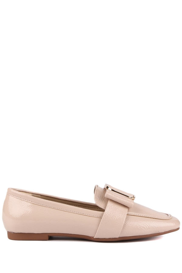 Bej rugan kadın loafer – STATO Varnel