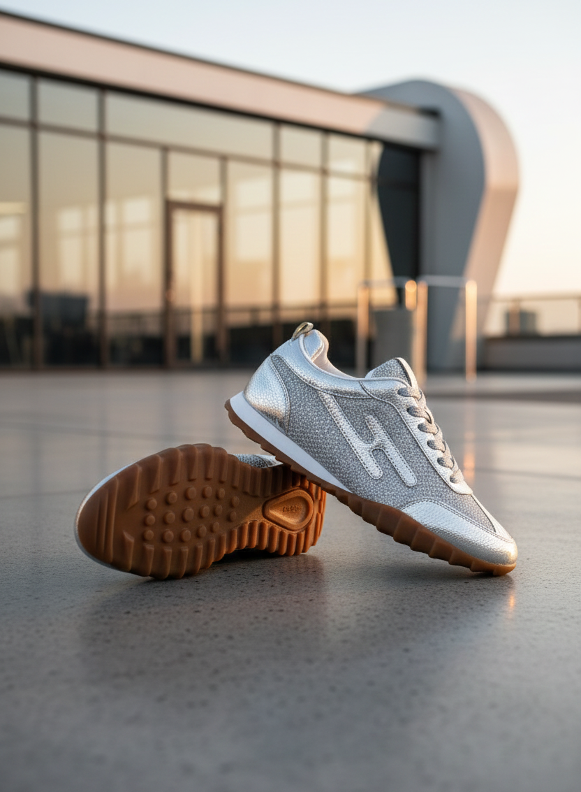 Kadın Comfort Spor Ayakkabı – Gümüş