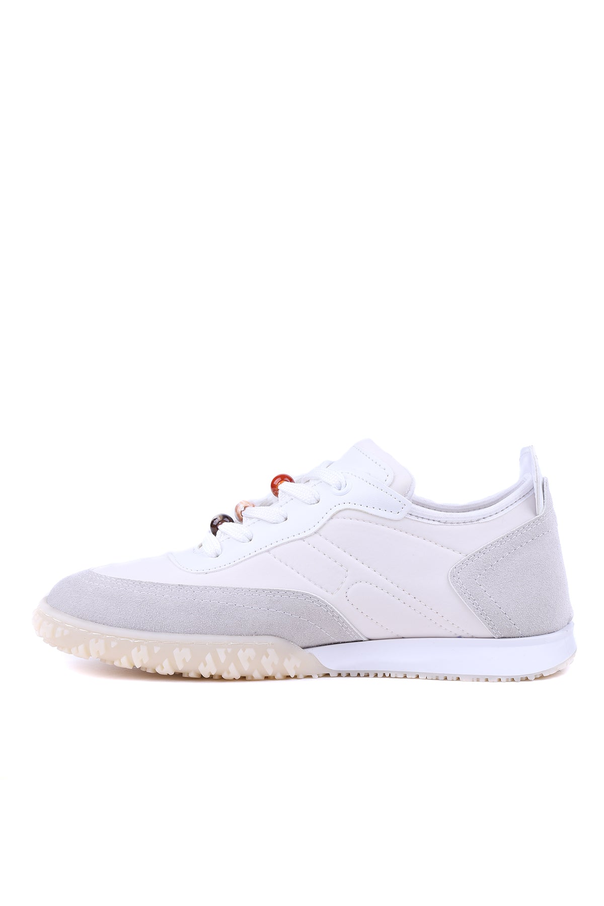 Beyaz kadın sneaker STATO Norex yakın çekim