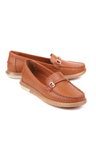 Taba cilt kadın loafer – STATO Seal