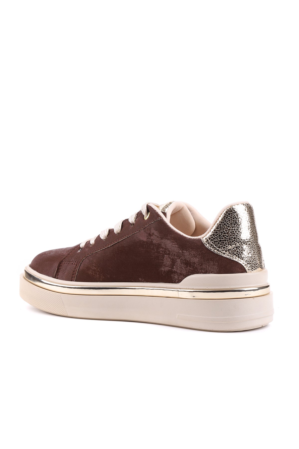 STATO Sorel sneaker kahve kombin görünümü