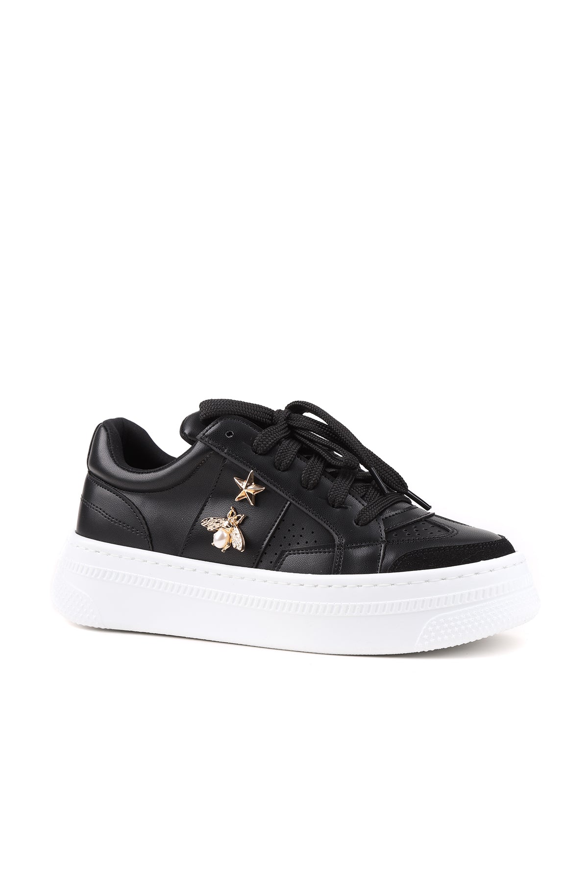 STATO Core siyah su geçirmez sneaker kombin