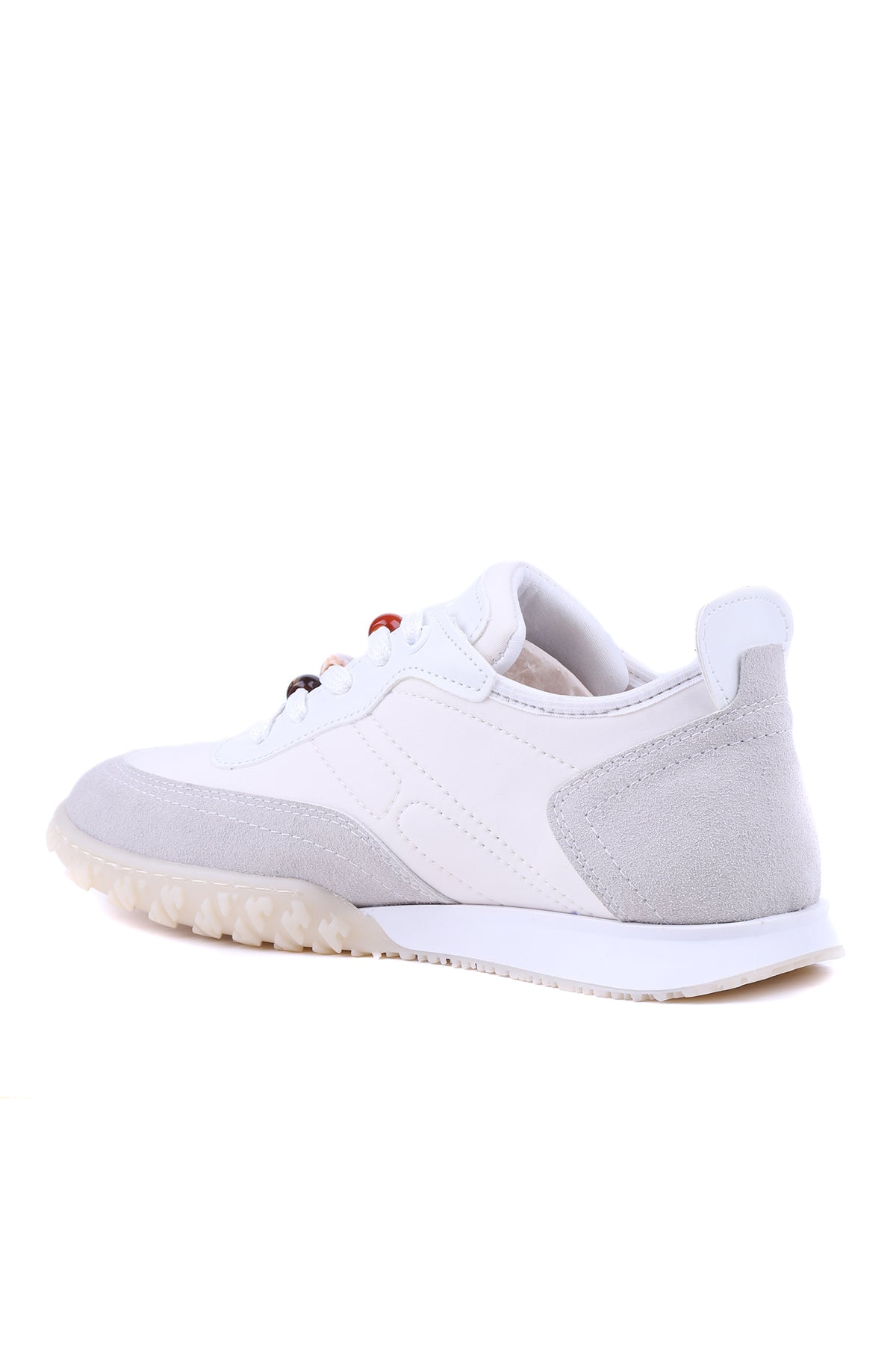 Stato Norex Siyah Kadın Sneaker Nefes Alabilen Vegan Kumaş, Hafif ve Rahat Günlük Ayakkabı