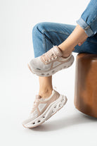 Pudra triko kadın sneaker – STATO