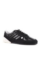 Siyah kadın sneaker STATO Frame yakın çekim
