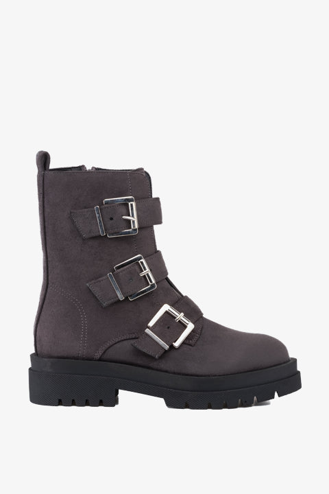 25-1410 Füme Nubuk Kadın Bot