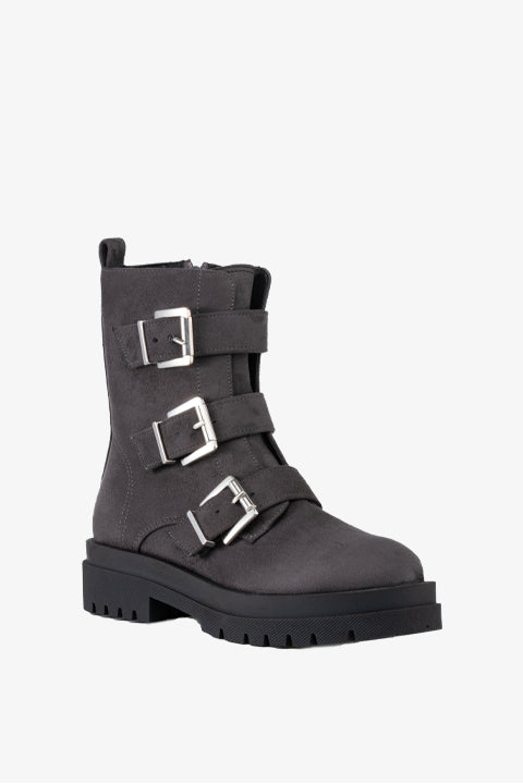 25-1410 Füme Nubuk Kadın Bot