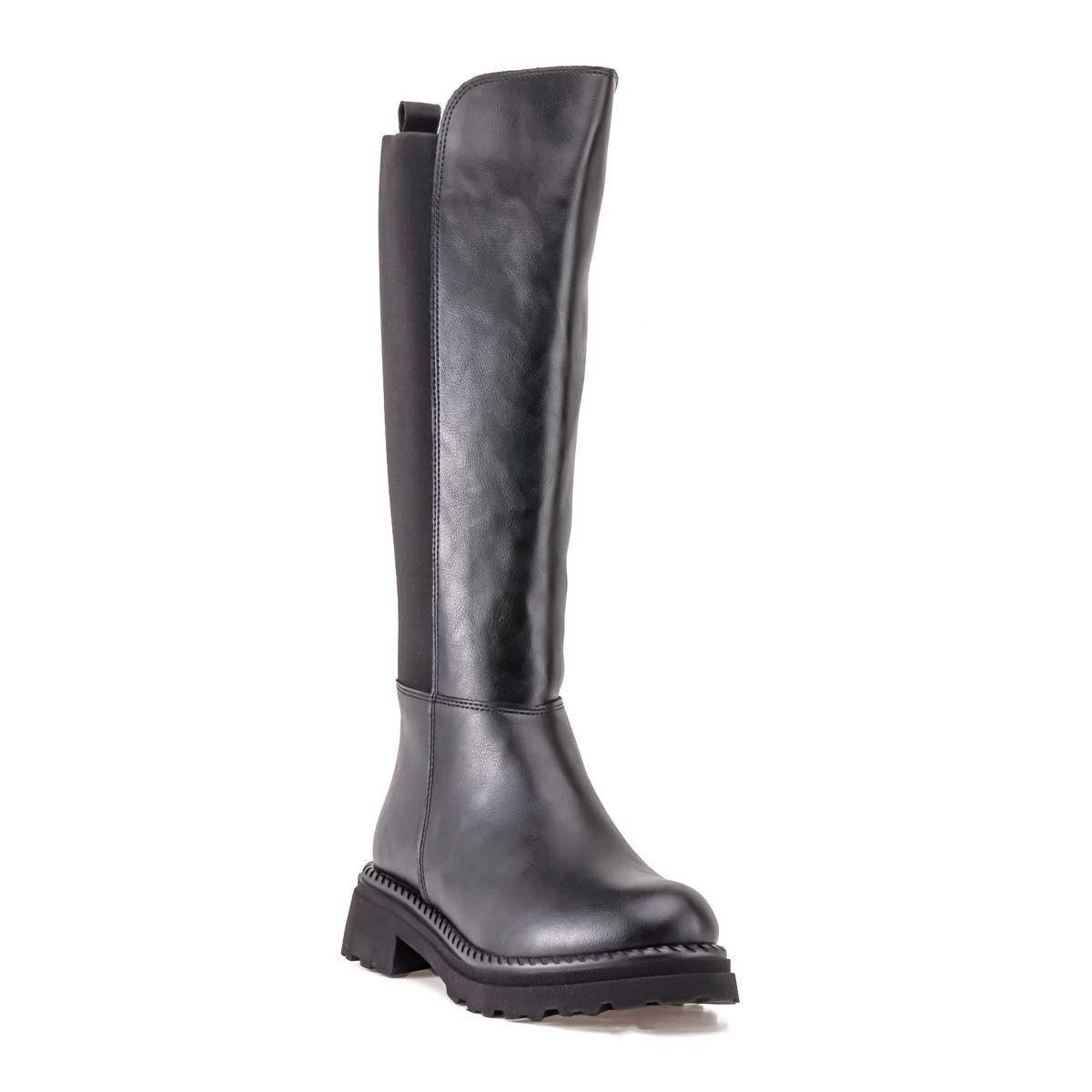 Stato Kadın Rugan Çizme Bot Siyah