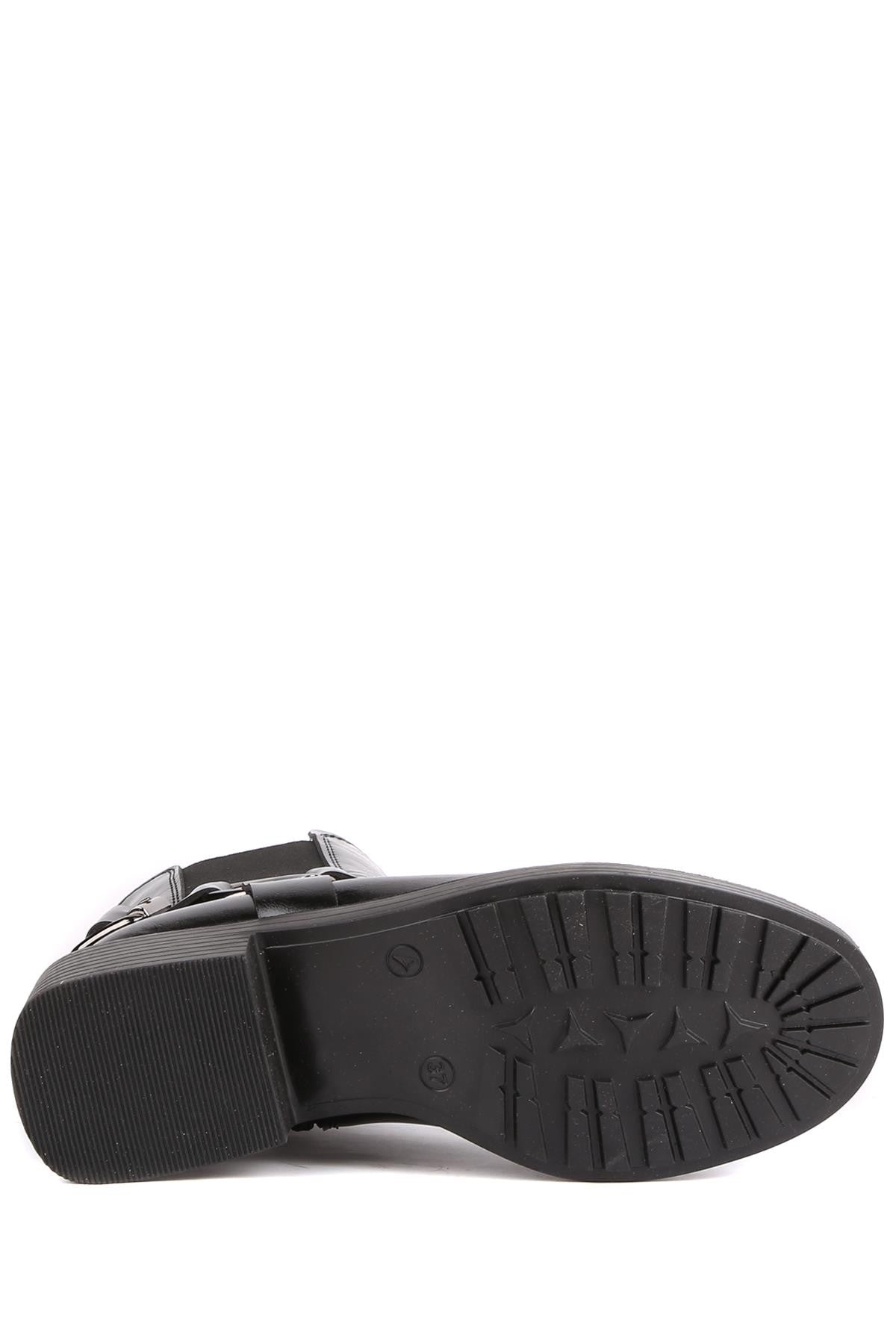 Stato - Siyah Renk Fermuarlı Kadın Bot