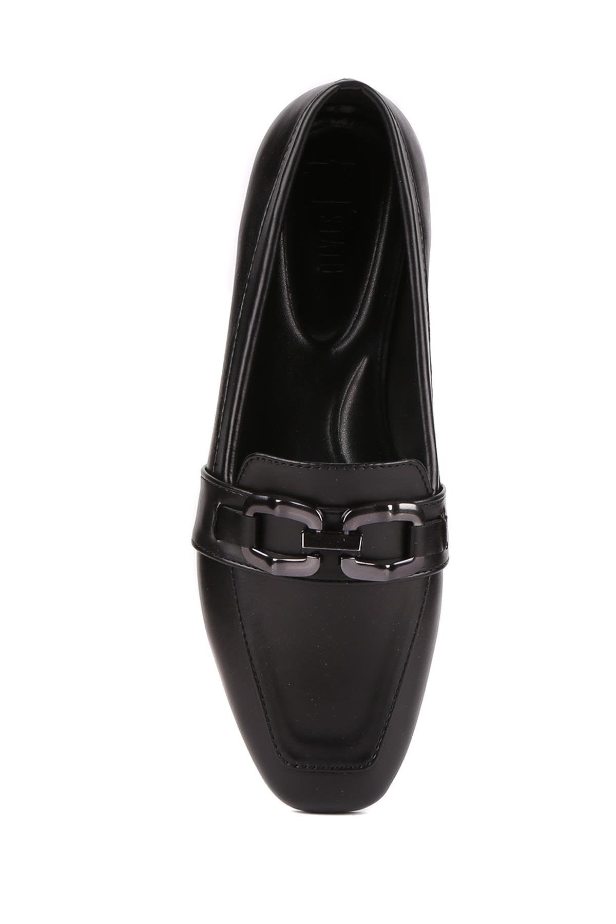 Stato - Siyah Renk Bağcıksız Kadın Babet