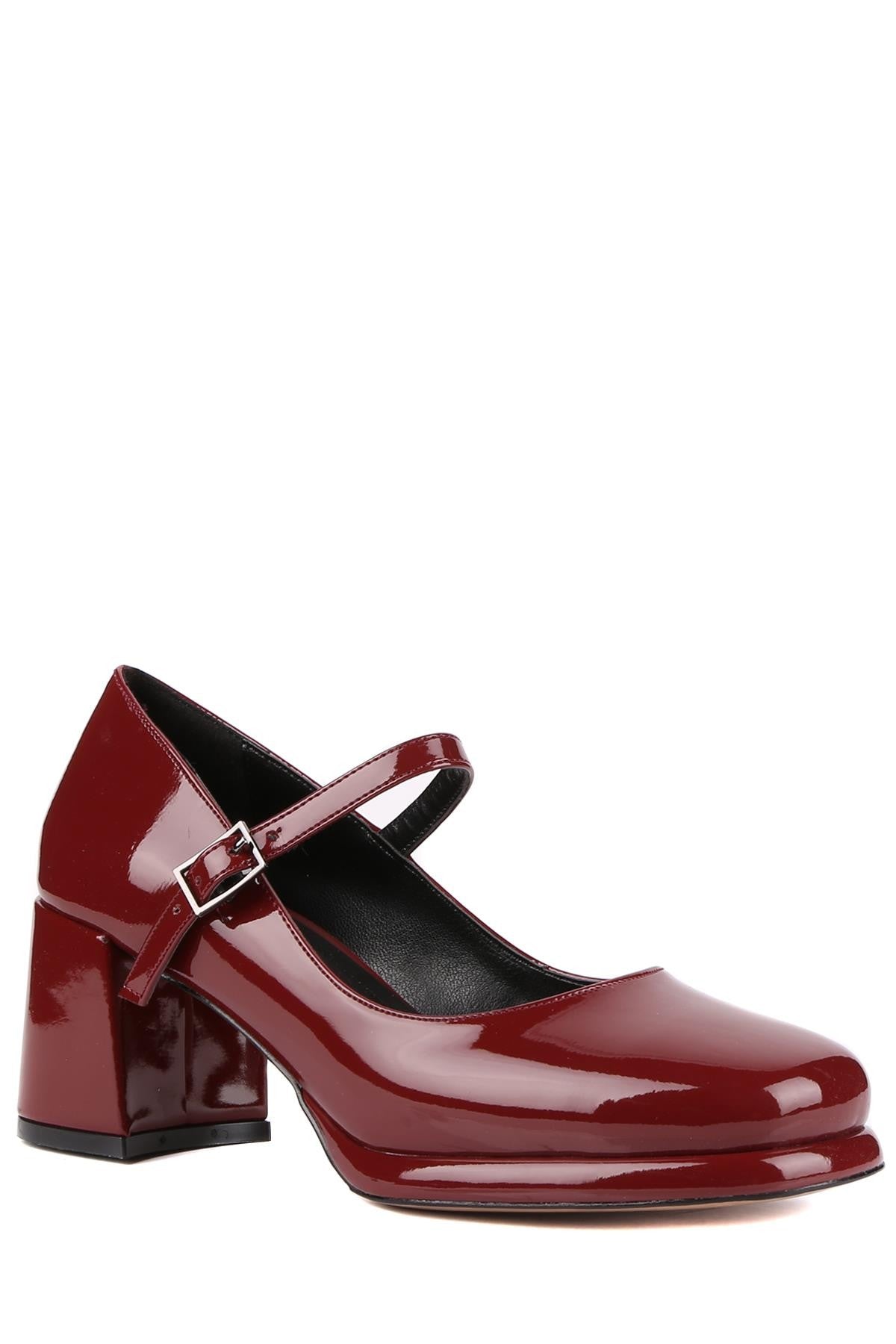 Stato - Bordo Rugan Kadın Topuklu Ayakkabı