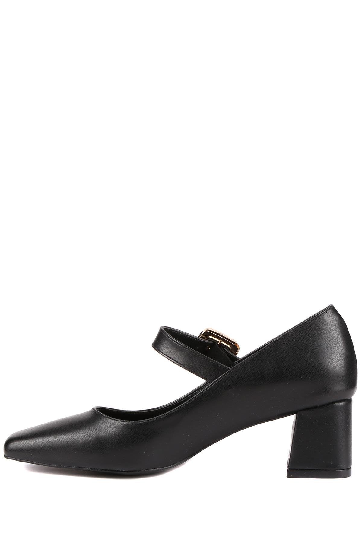 Stato - Siyah Renk Kadın Topuklu Ayakkabı