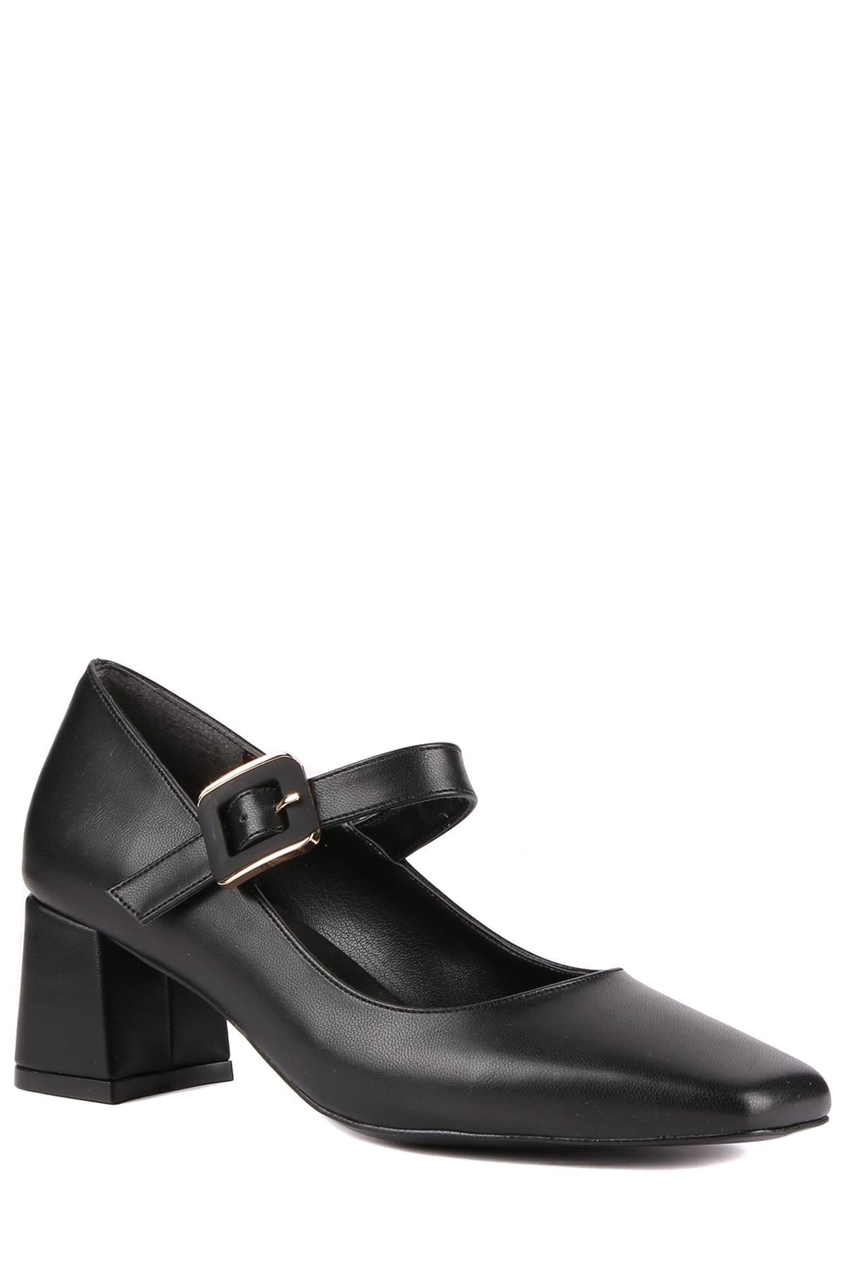 Stato - Siyah Renk Kadın Topuklu Ayakkabı