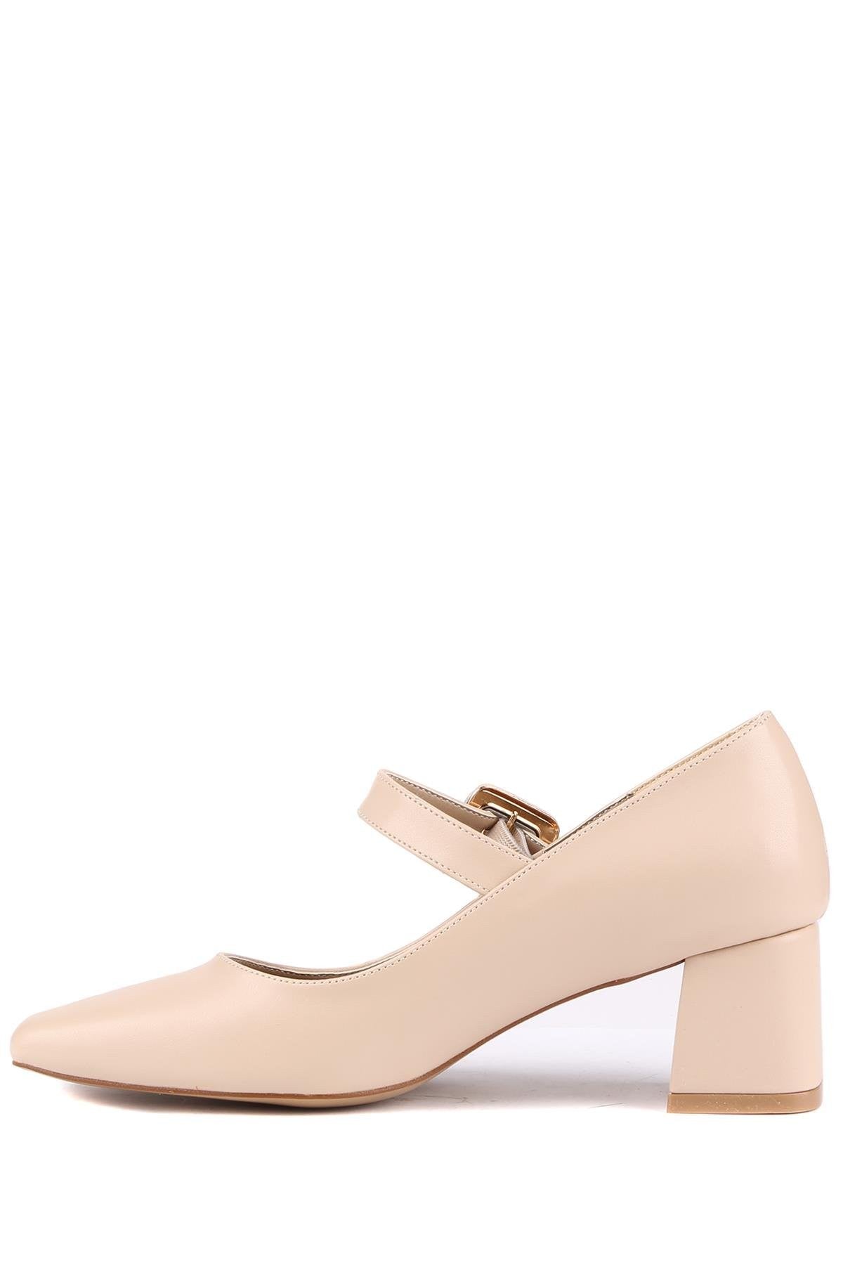 Stato - Ten Rengi Kadın Topuklu Ayakkabı