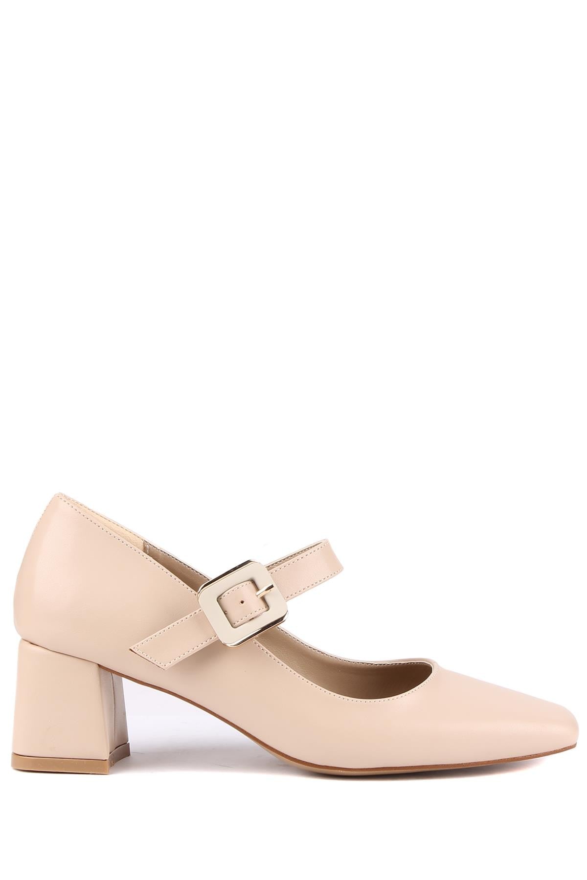 Stato - Ten Rengi Kadın Topuklu Ayakkabı