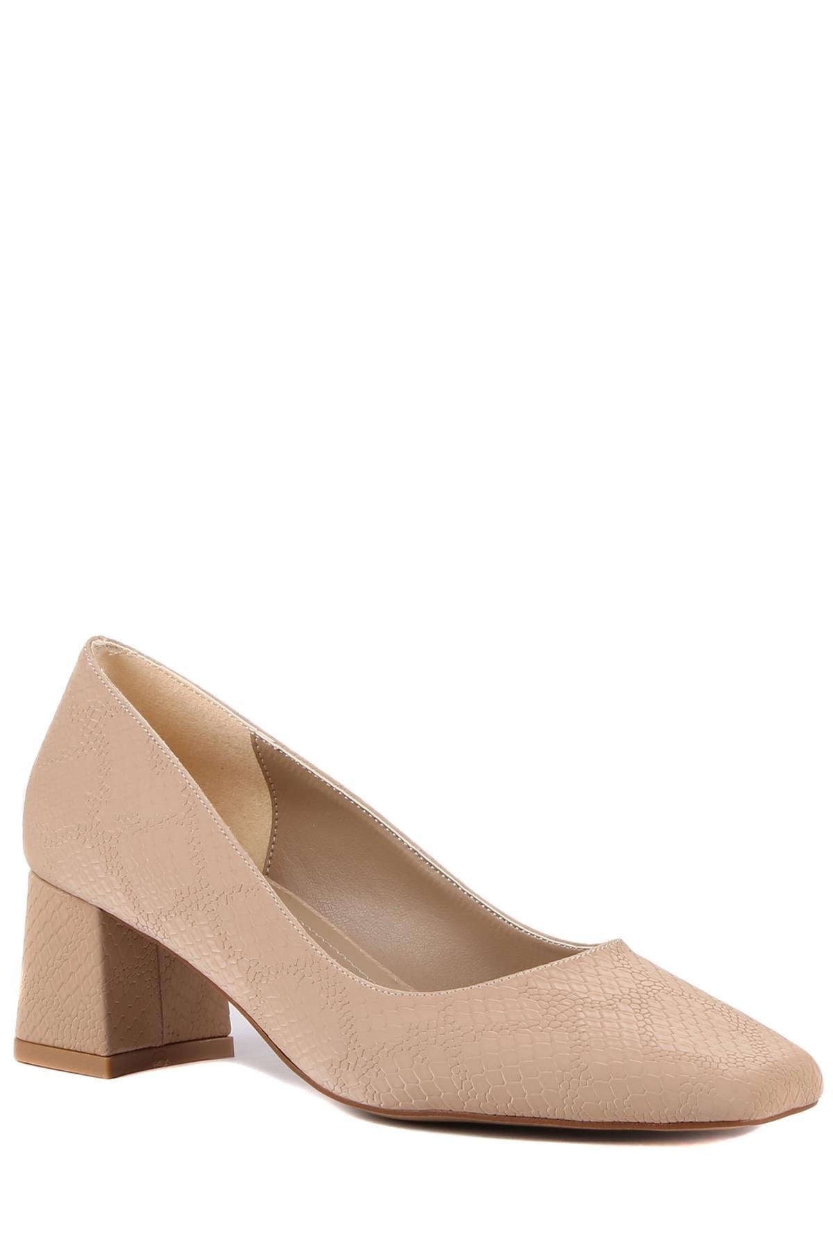 Stato - Ten Rengi Kadın Topuklu Ayakkabı