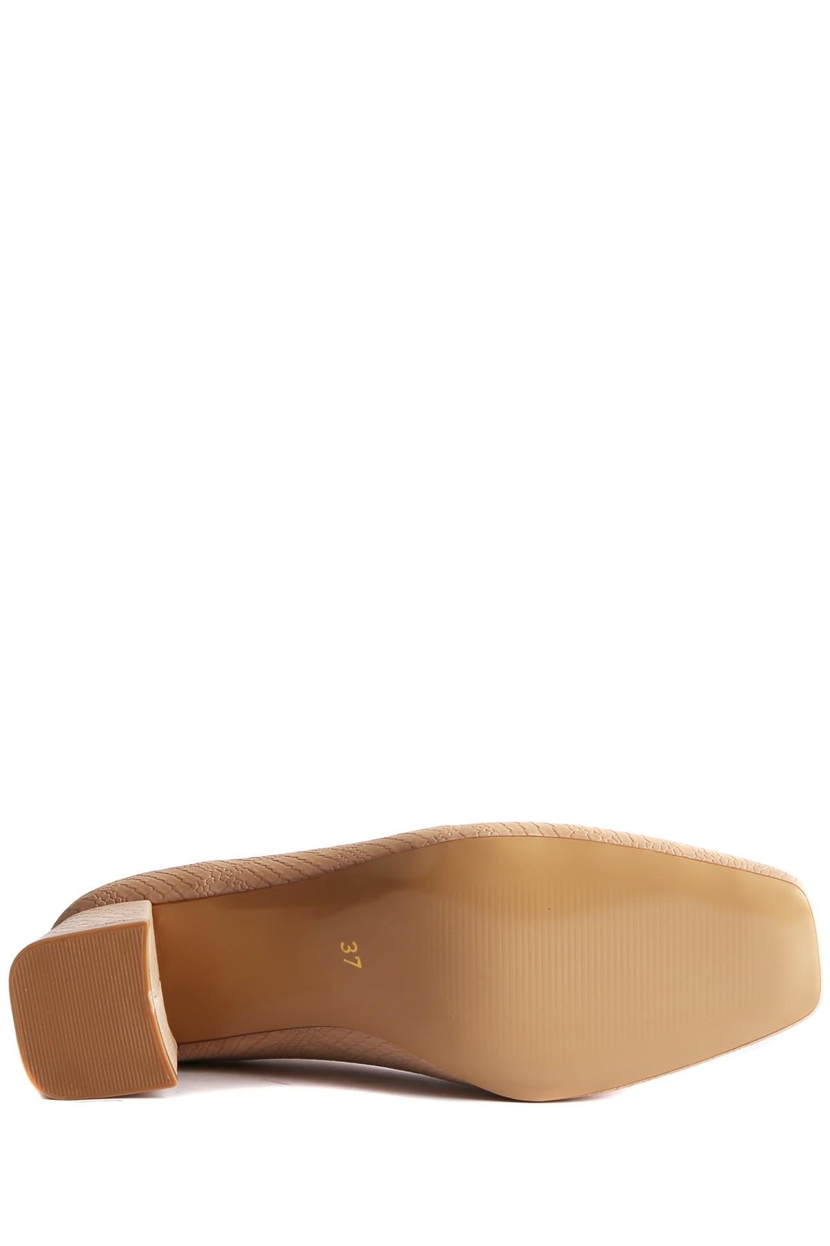 Stato - Ten Rengi Kadın Topuklu Ayakkabı