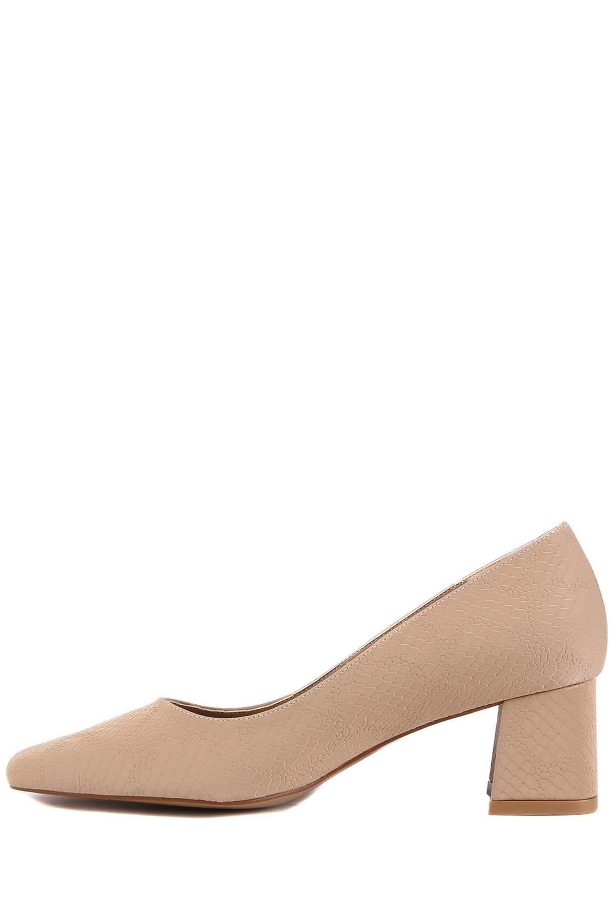 Stato - Ten Rengi Kadın Topuklu Ayakkabı