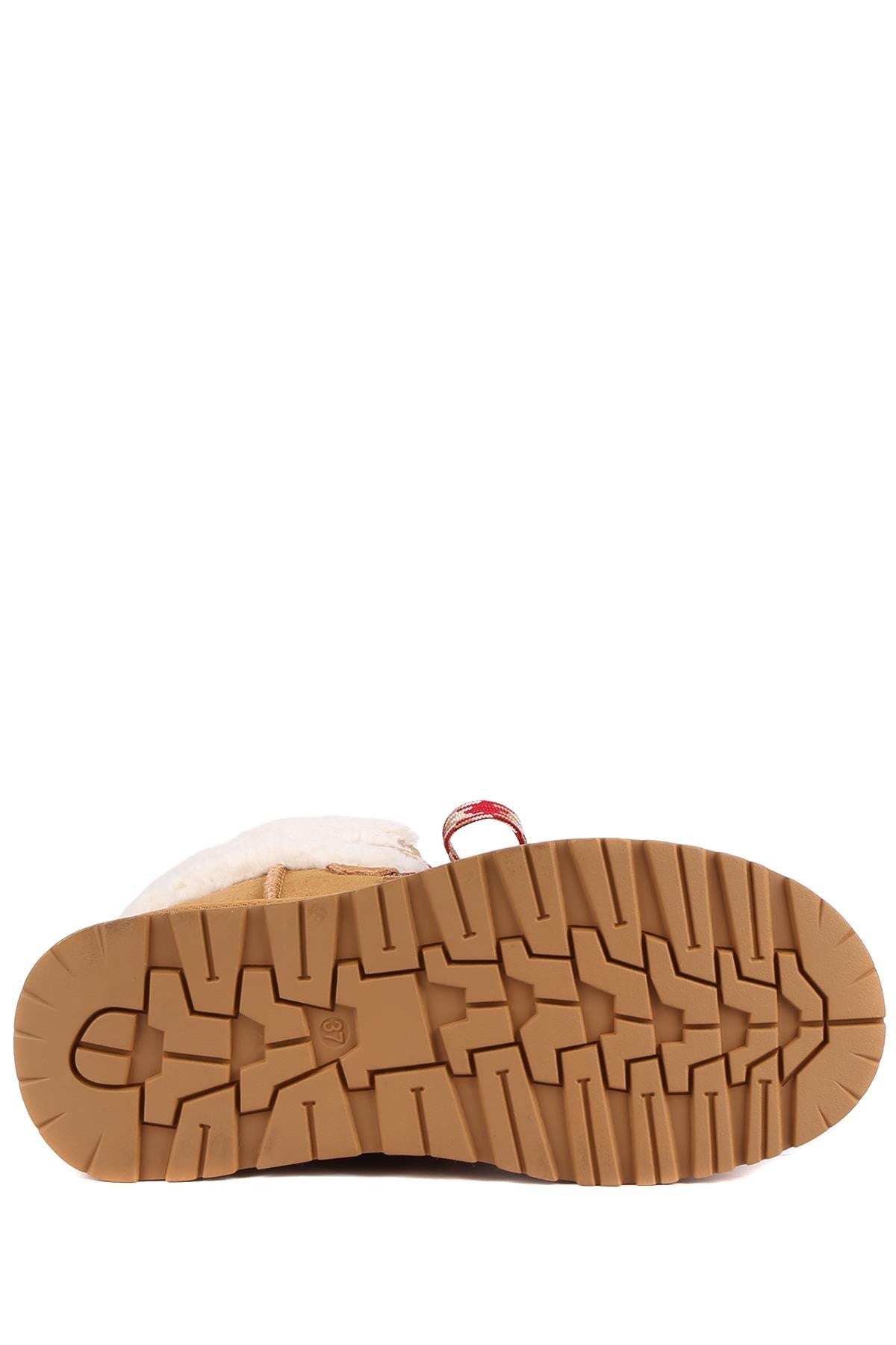 Stato - Taba Hakiki Süet Deri Kadın Bot 25Y-1016