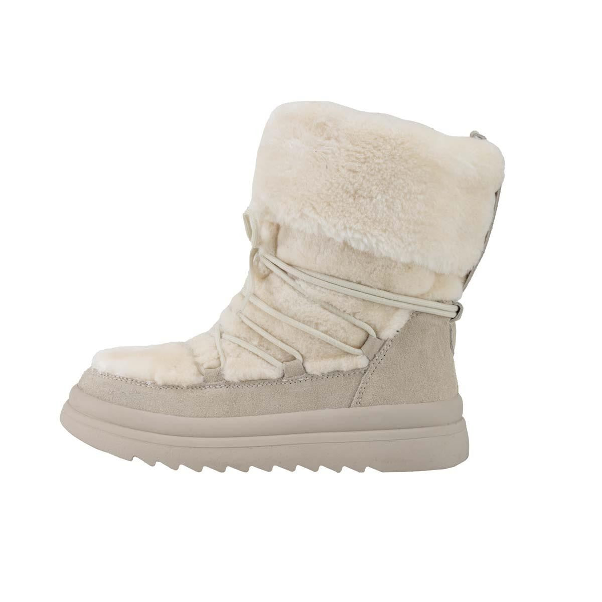 Stato Hakiki Süet Deri Kadın Bot Beyaz