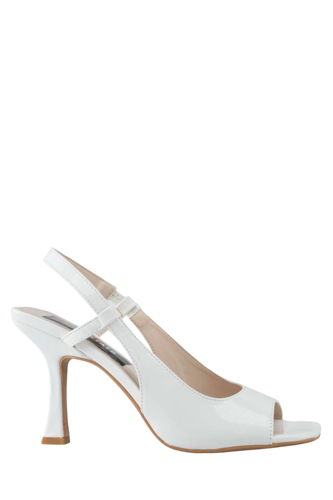 Stato Beyaz Topuklu Ayakkabı