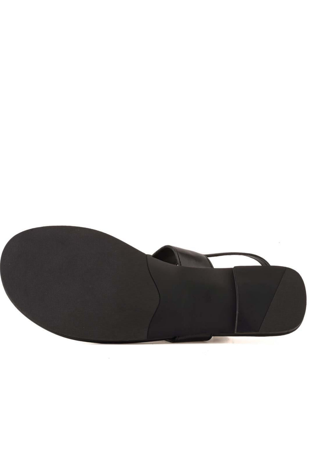 Stato Çiçek Detaylı Kadın Sandalet Siyah