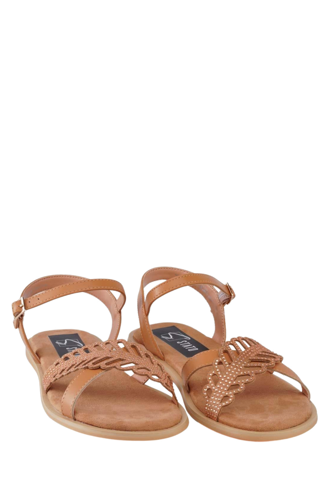 Stato Kadın Tasarım Sandalet Taba