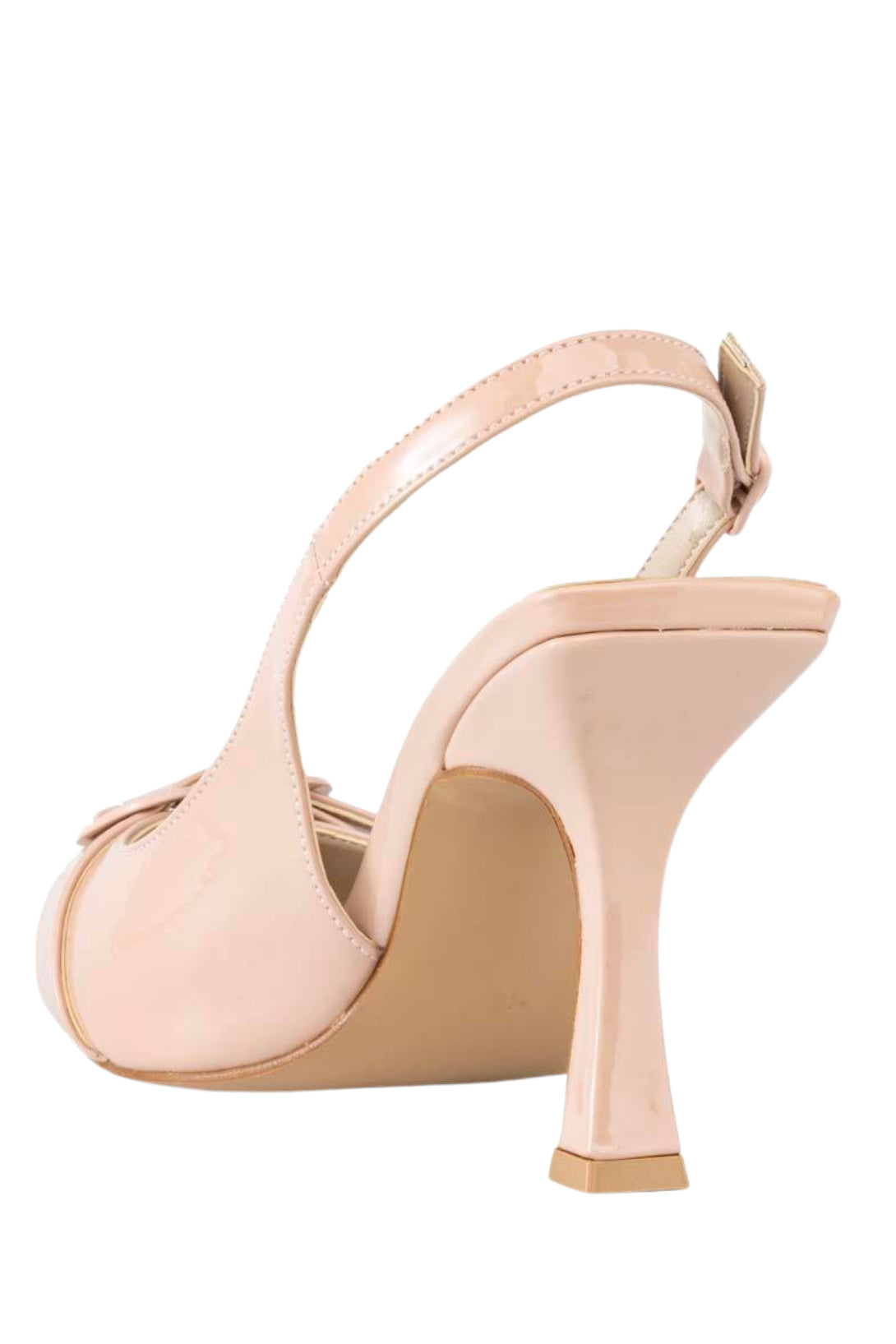 Stato Kadın Topuklu Rugan Ayakkabı Krem