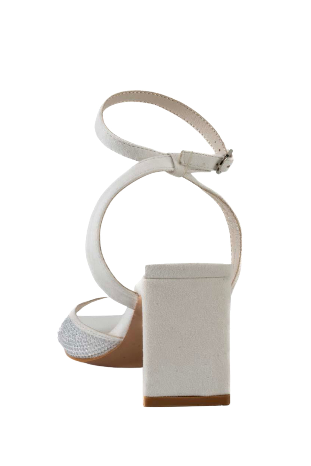 Stato Kadın Topuklu Sandalet Beyaz